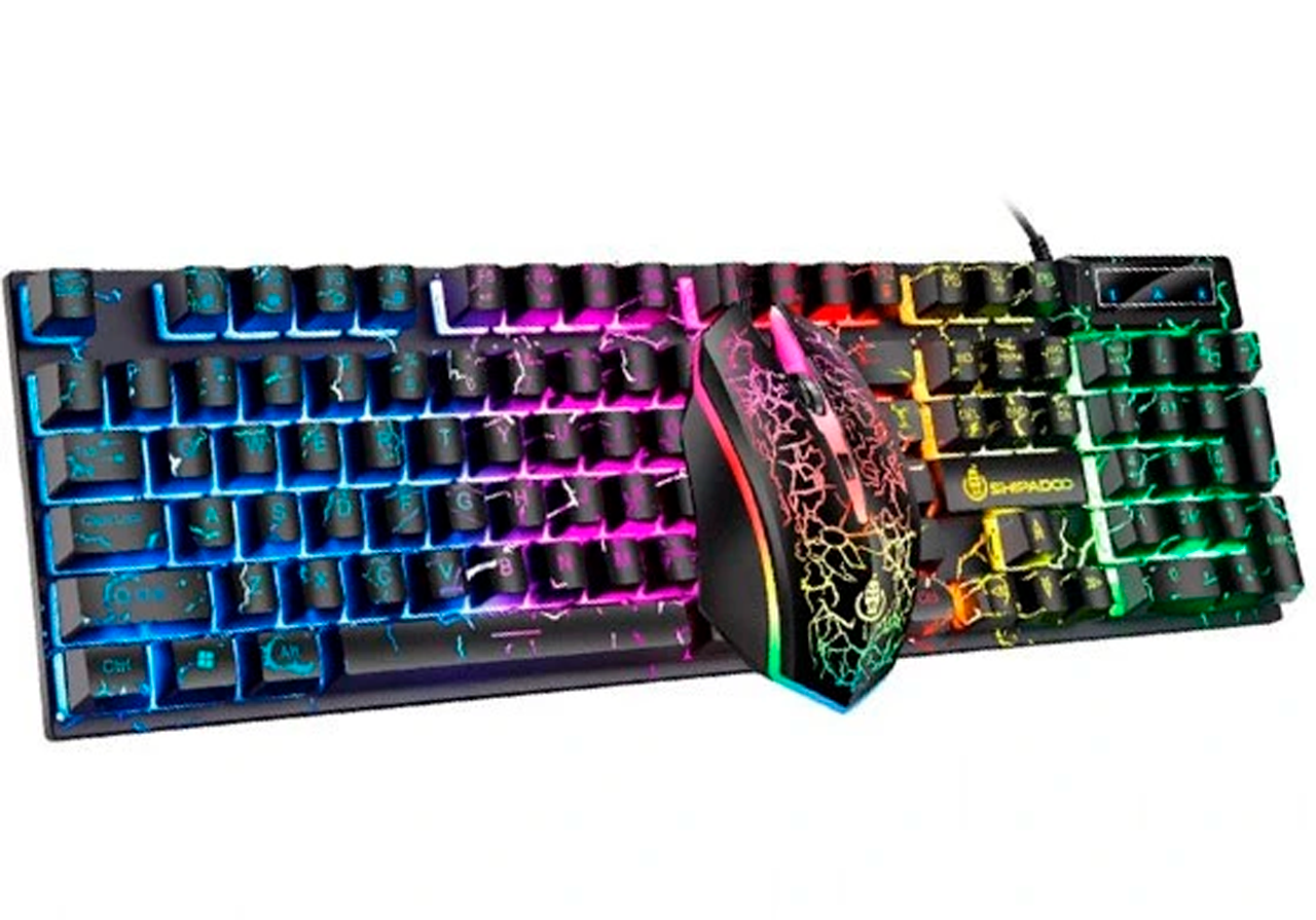 COMBO GAMING SHIPADOO TECLADO + MOUSE D5000